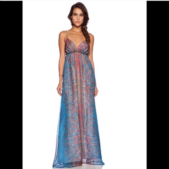 Gypsy 05 Dresses & Skirts - Gypsy 05 Global Village Silk Maxi Dress